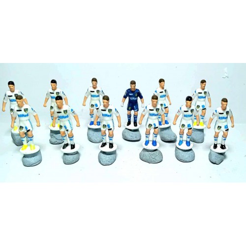Subbuteo Andrew Table Soccer Leeds United 2018-19 only 12 figures,no bases,no box